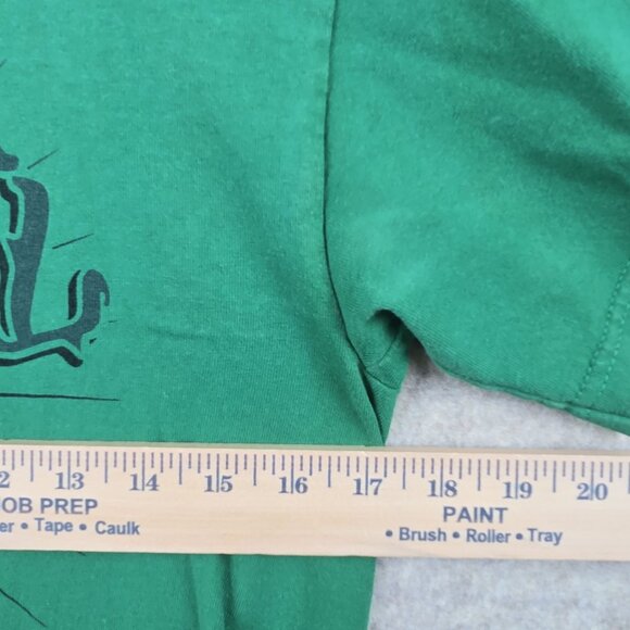 Hurley Mens Green Graphic T-Shirt S - Picture 5 of 5